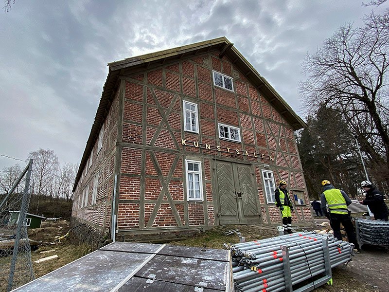 tak over tak stillas leie oslo hovedoya lavetthuset topp still